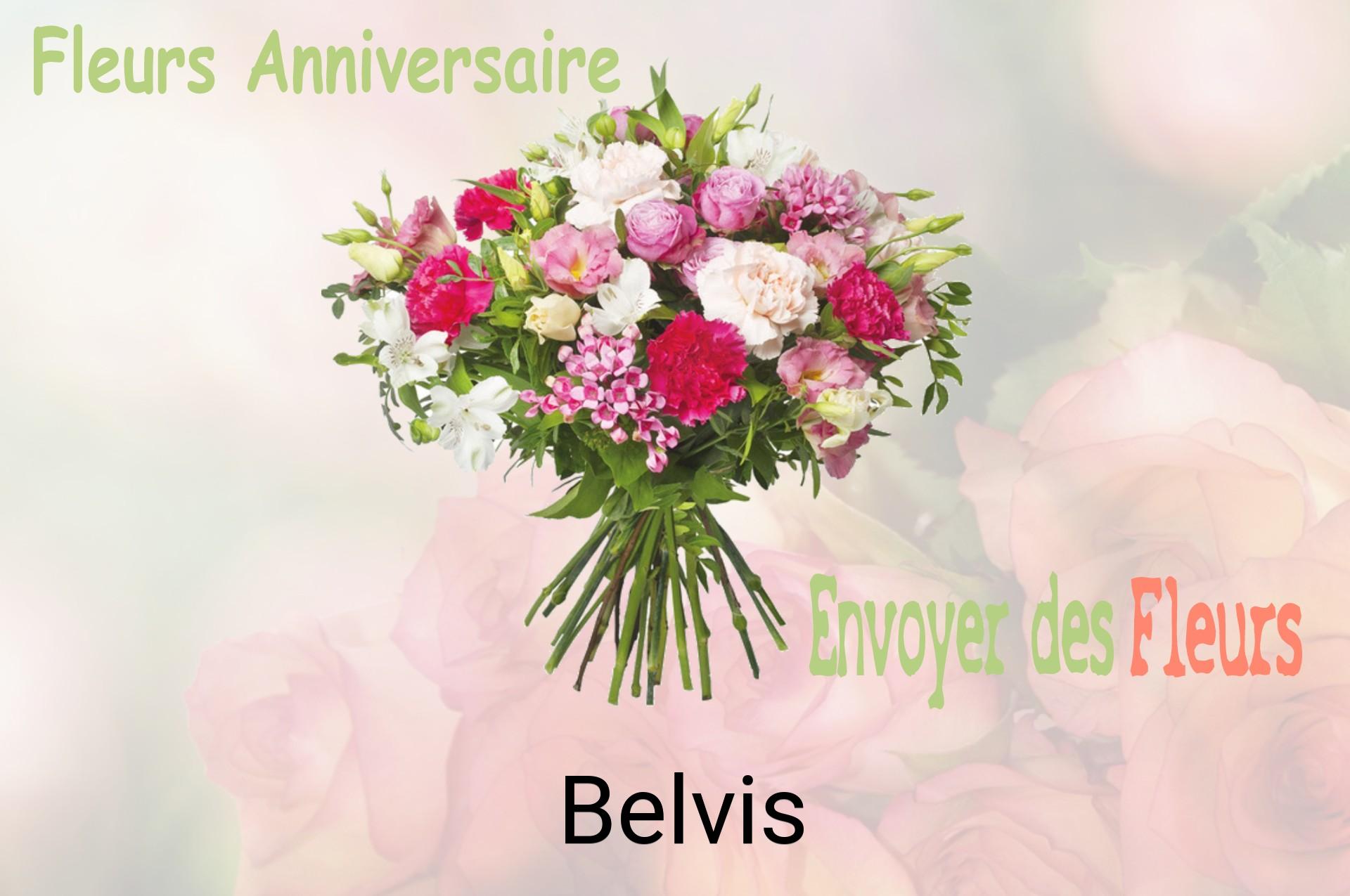 Bouquet de fleurs d’anniversaire livré à Belvis